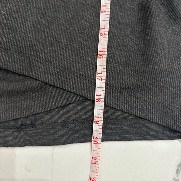 NWT Anthropologie Womens Baraschi Faux Wrap Pencil Skirt Sz 6 Zip Up Stretch - Picture 6 of 6